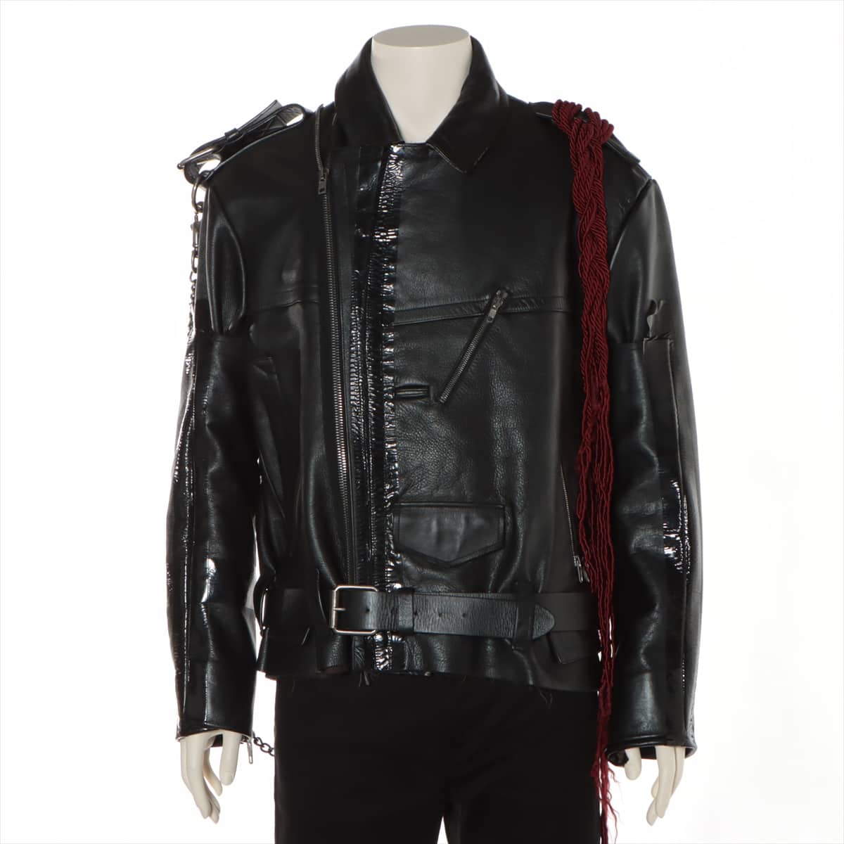 Vetements 17AW Leather Leather jacket XS Men's Black