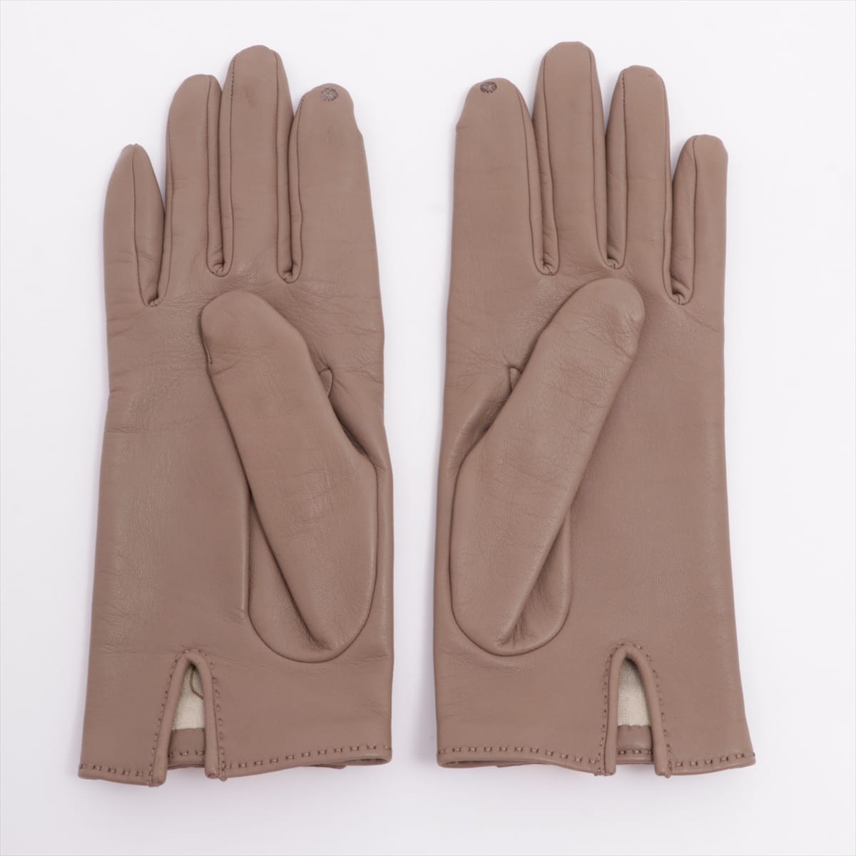 Hermès Kelly Gloves Grove Leather Etoupe