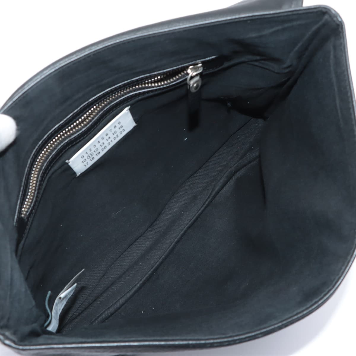 Maison Margiela Leather Clutch bag Black