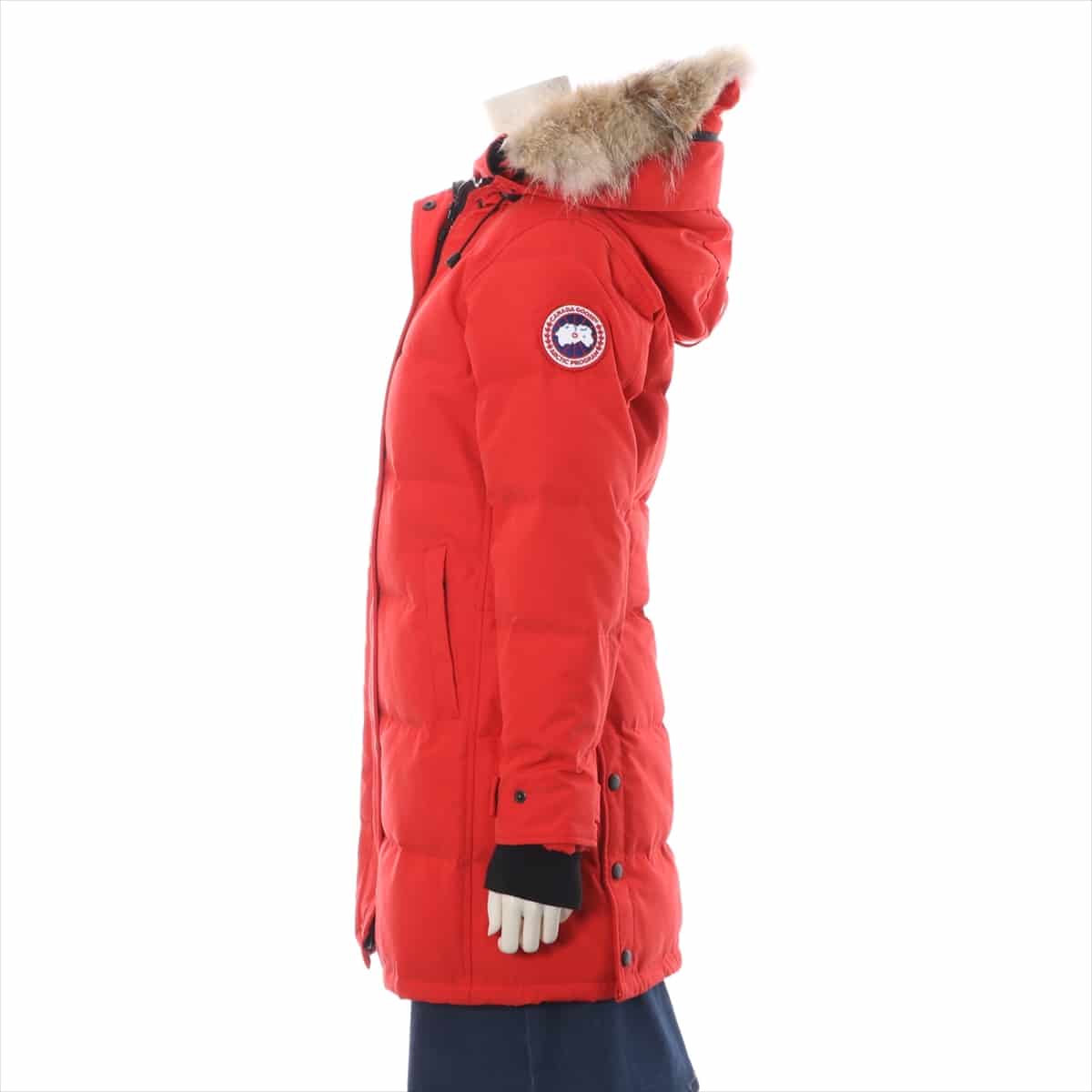 Canada Goose Polyester Down coat S Ladies' Red Shelburne 3802LA Sotheby League