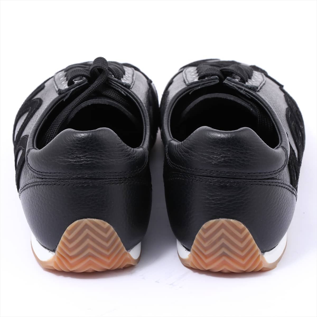 Dolce & Gabbana Leather Sneakers 6 Men's Black CS0985