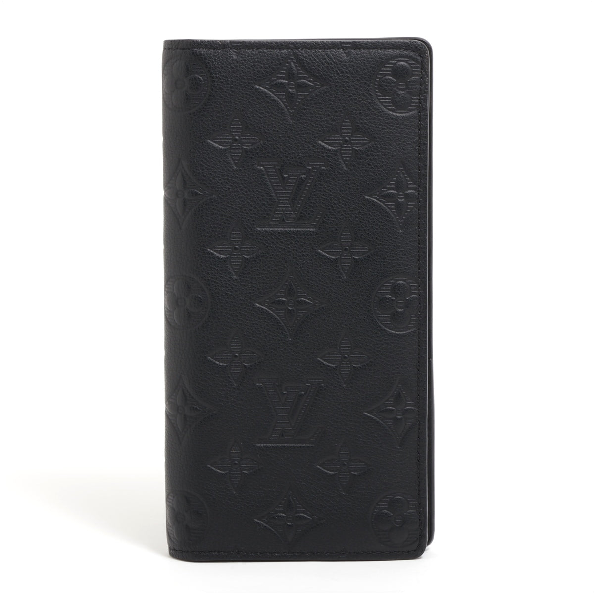 Louis Vuitton Monogram Shadow Portefeuille Brazza M62900 Black RFID There is a reaction