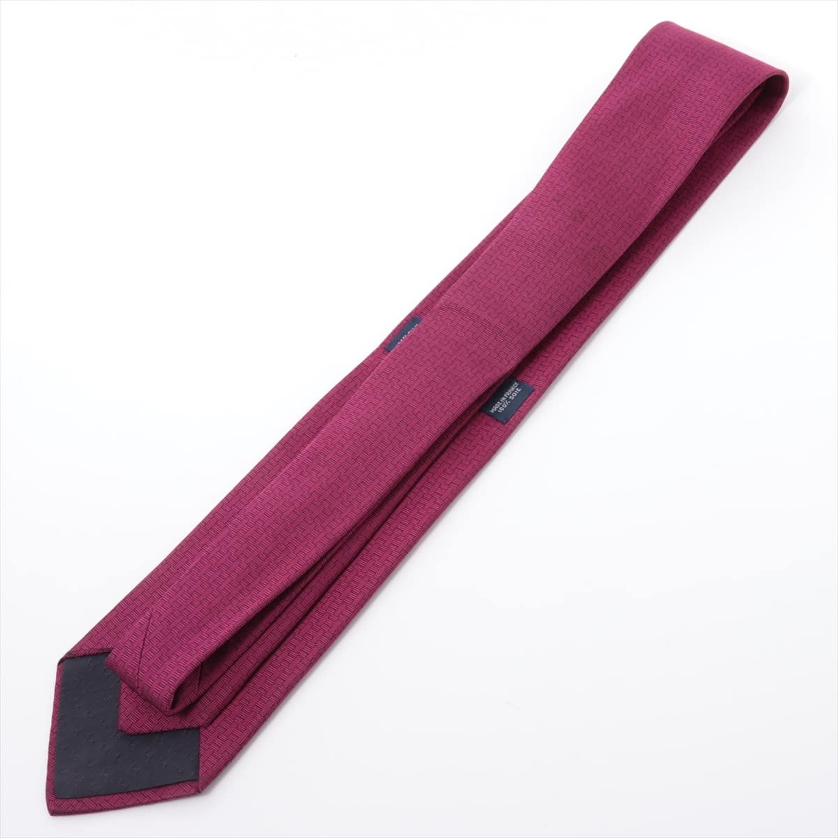 Hermès Necktie Silk Purple