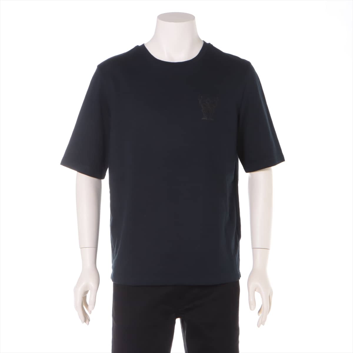 Hermès Cotton T-shirt S Men's Navy blue