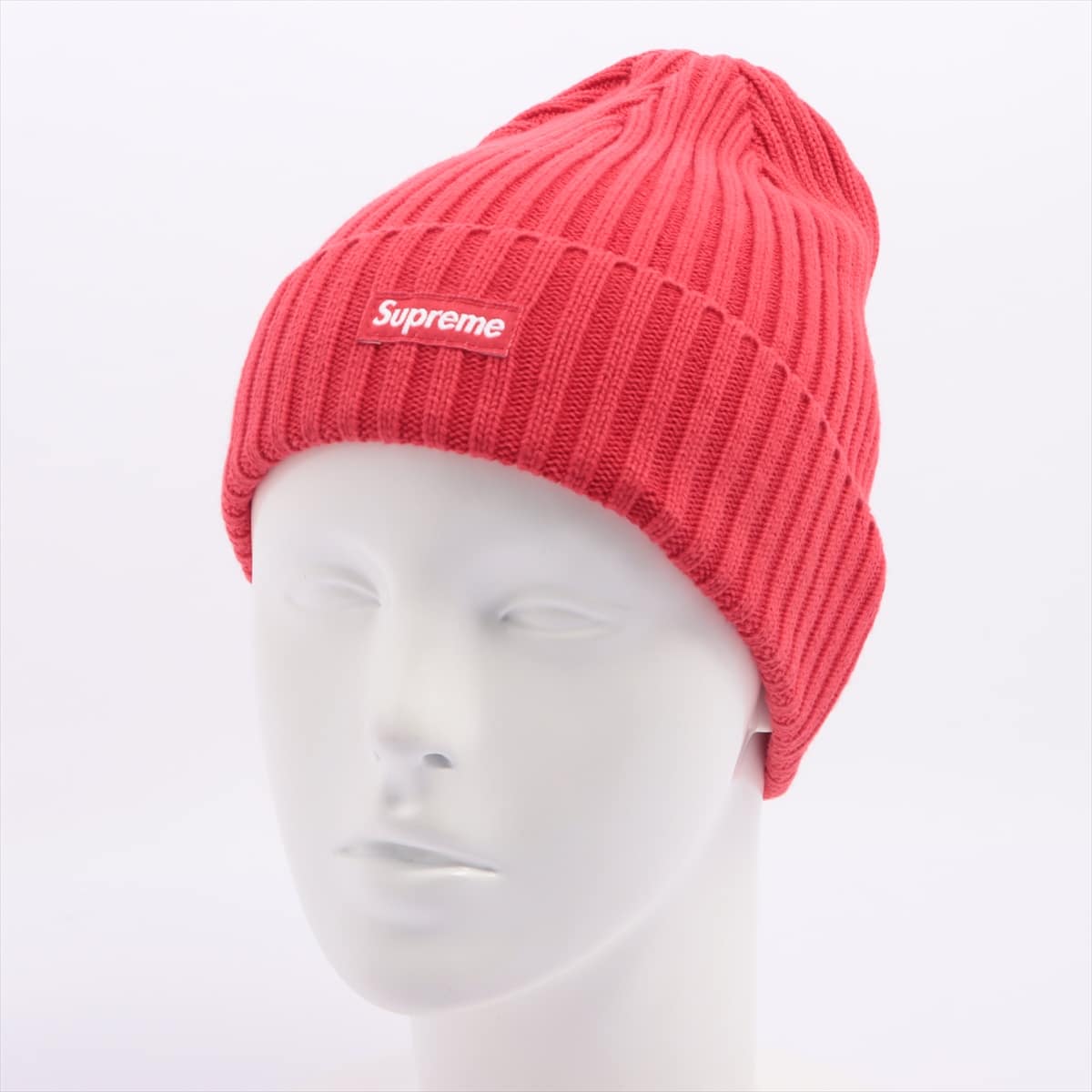Supreme Knit cap Cotton Red
