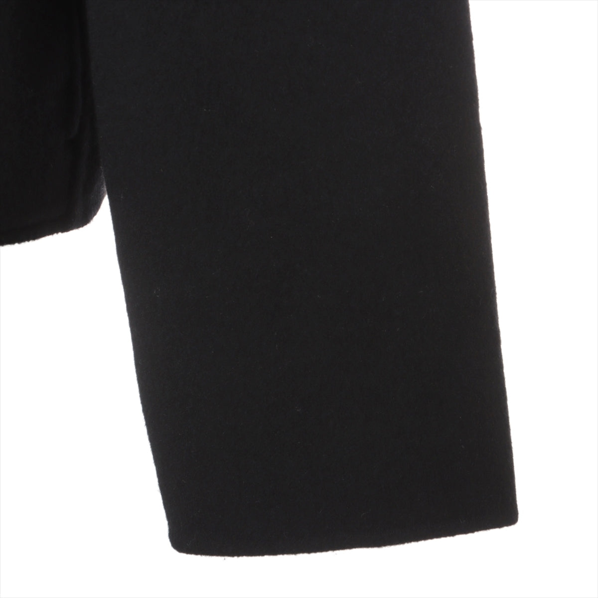Hermès Cashmere Short coat 40 Ladies' Black  3H0102DA