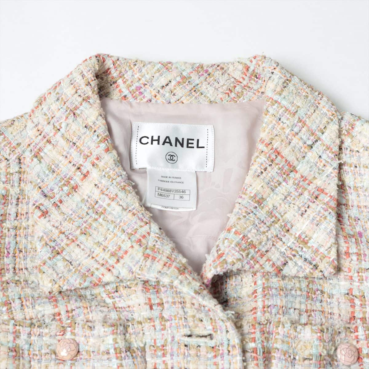 Chanel P44 Tweed Setup 36 Ladies' Multicolor