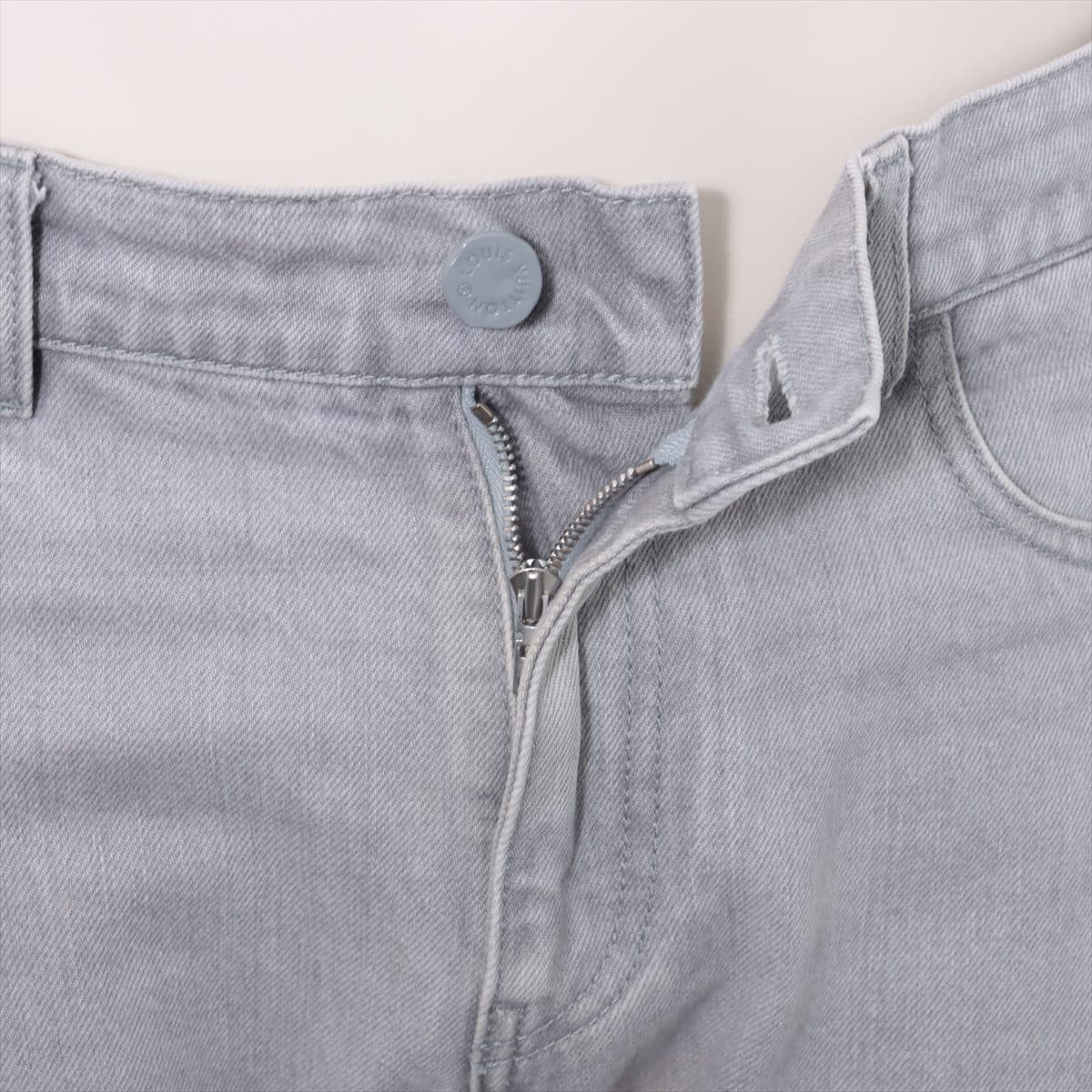 Louis Vuitton Cotton Denim pants 30 Men's Grey