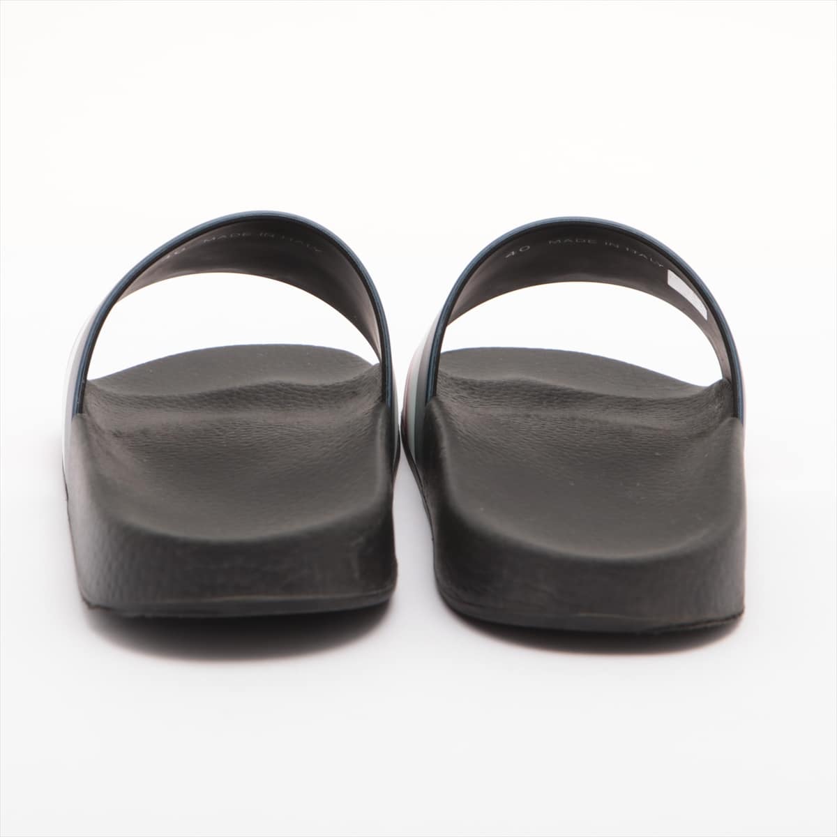 Moncler Rubber Sandals 40 Unisex Tricolor