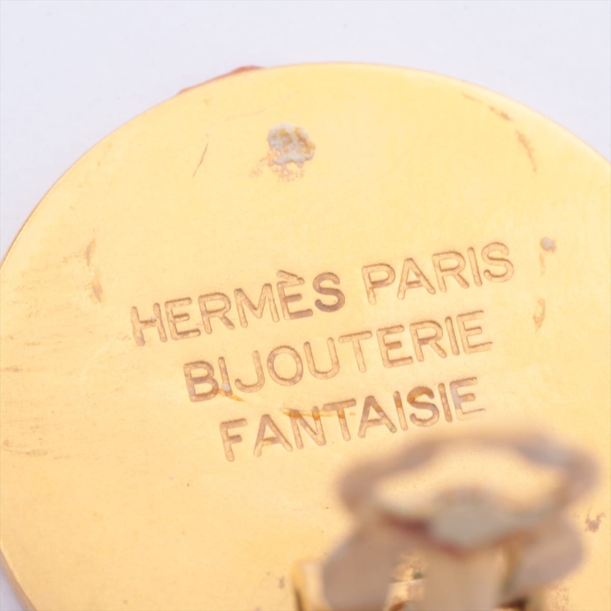 Hermès Serie Earrings (for both ears) GP Gold