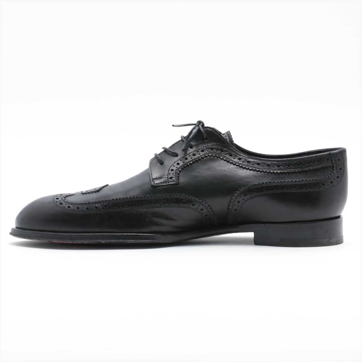 Louis Vuitton Leather Dress shoes 6 1/2 Men's Black ST0143