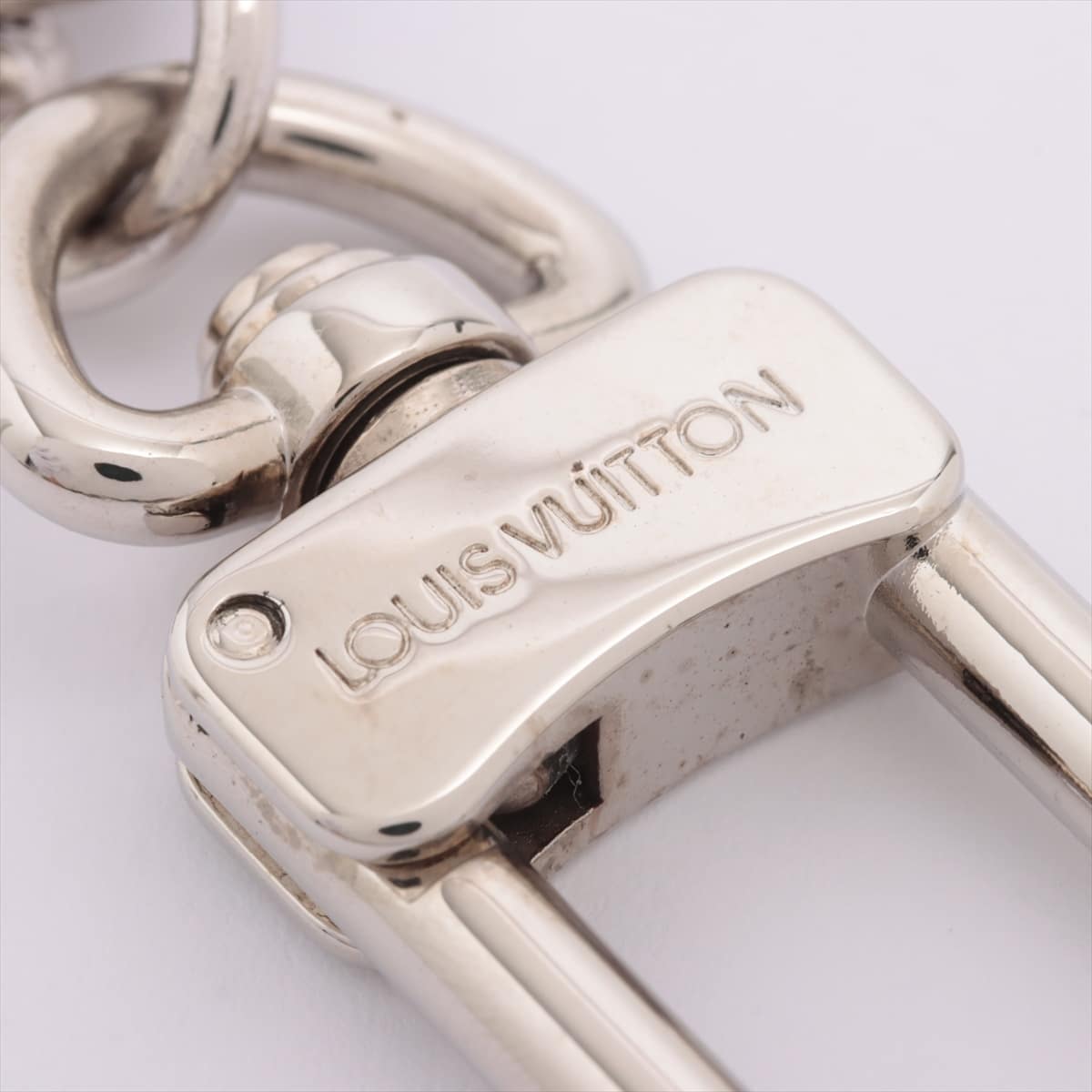 Louis Vuitton M65071 Porto Cure Initial LE0160 Key holder GP Silver