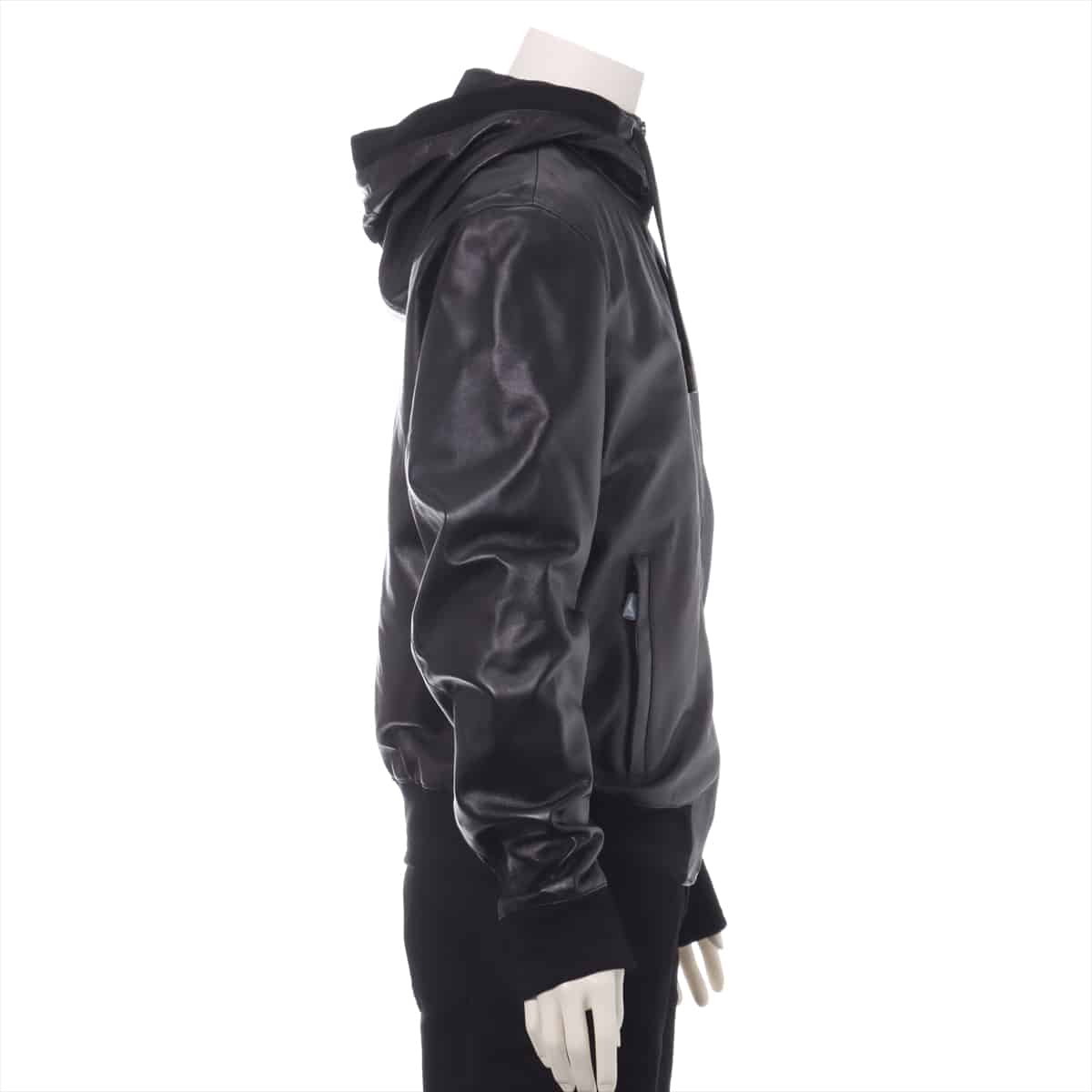 Dolce & Gabbana Lambskin Leather jacket 52 Men's Black