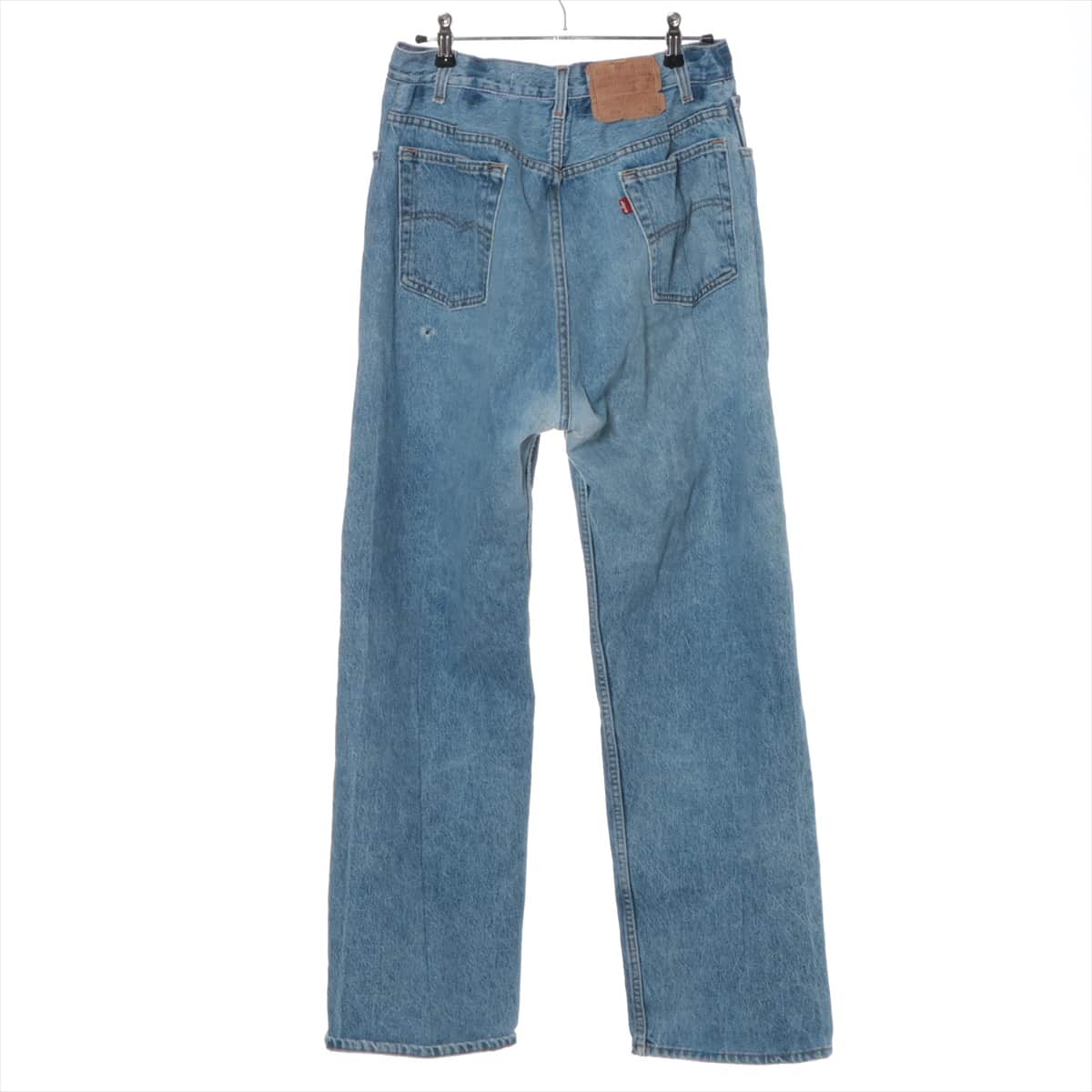 Off-white x Levi's Cotton Denim pants 25 Men's Blue  restructured