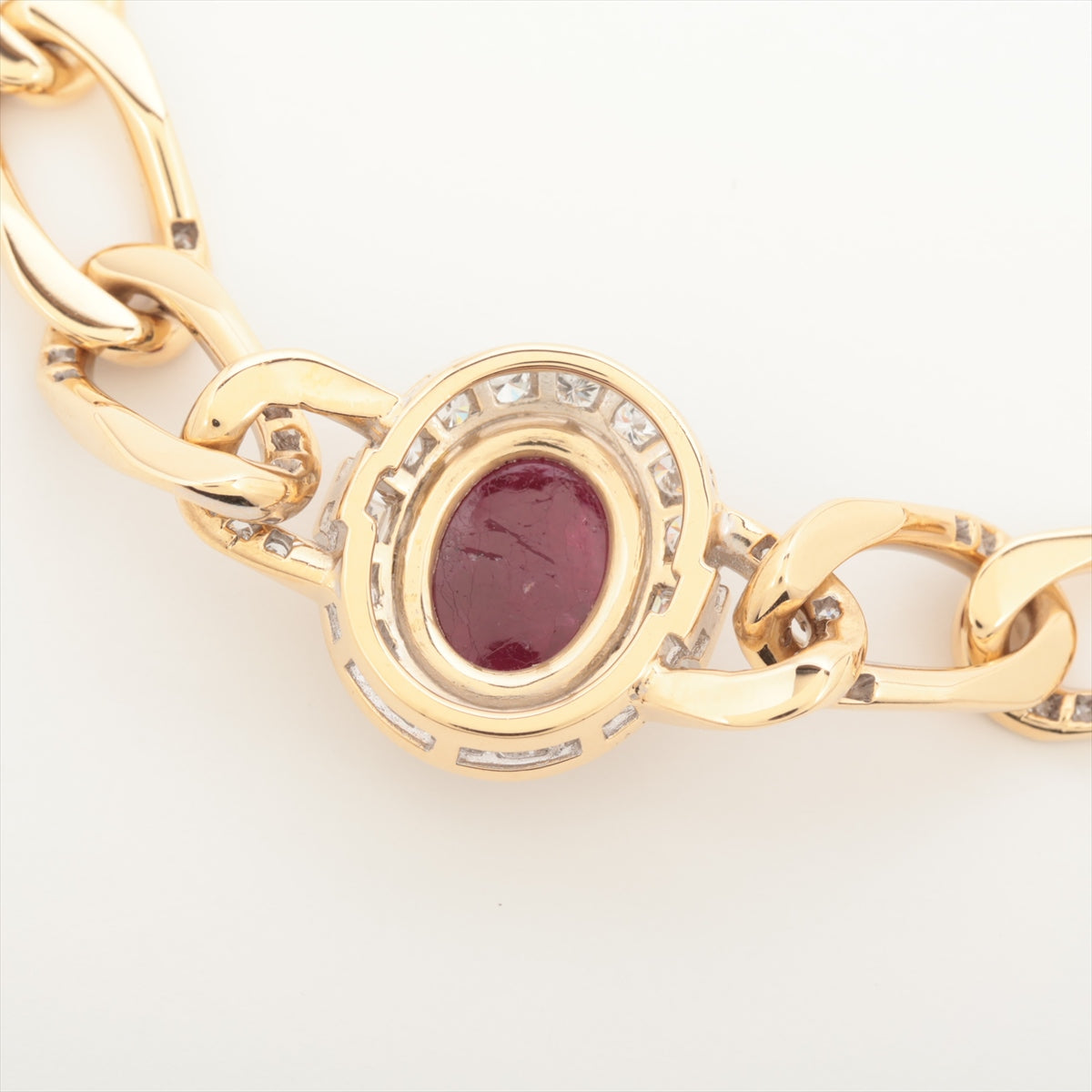 Cartier Ruby Diamond Bracelet 750 32.3g