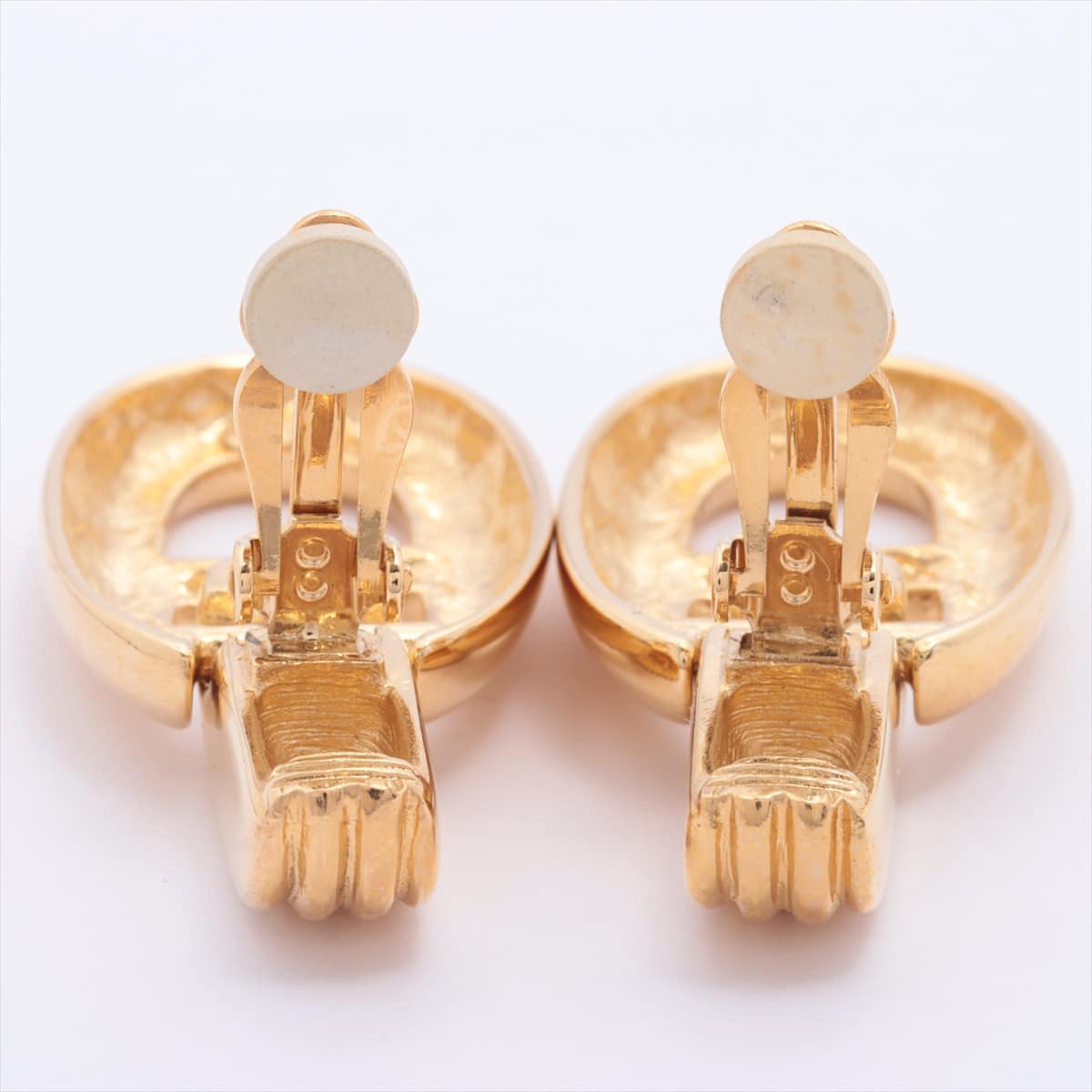 Givenchy Earrings (for both ears) GP×inestone Gold