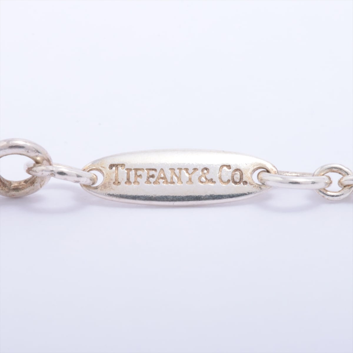 Tiffany Open Heart Necklace 925 7.1g Silver