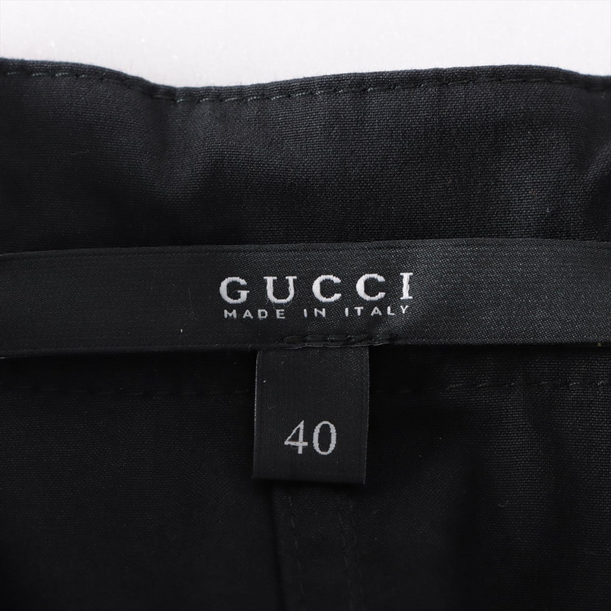 Gucci 06 Cotton Dress 40 Ladies' Black