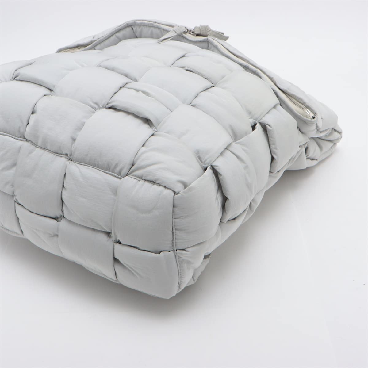 Bottega Veneta PADDET Nylon Backpack Grey