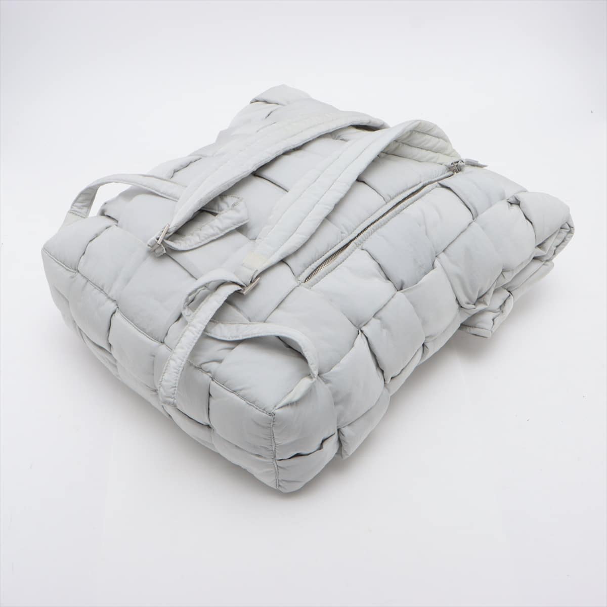 Bottega Veneta PADDET Nylon Backpack Grey