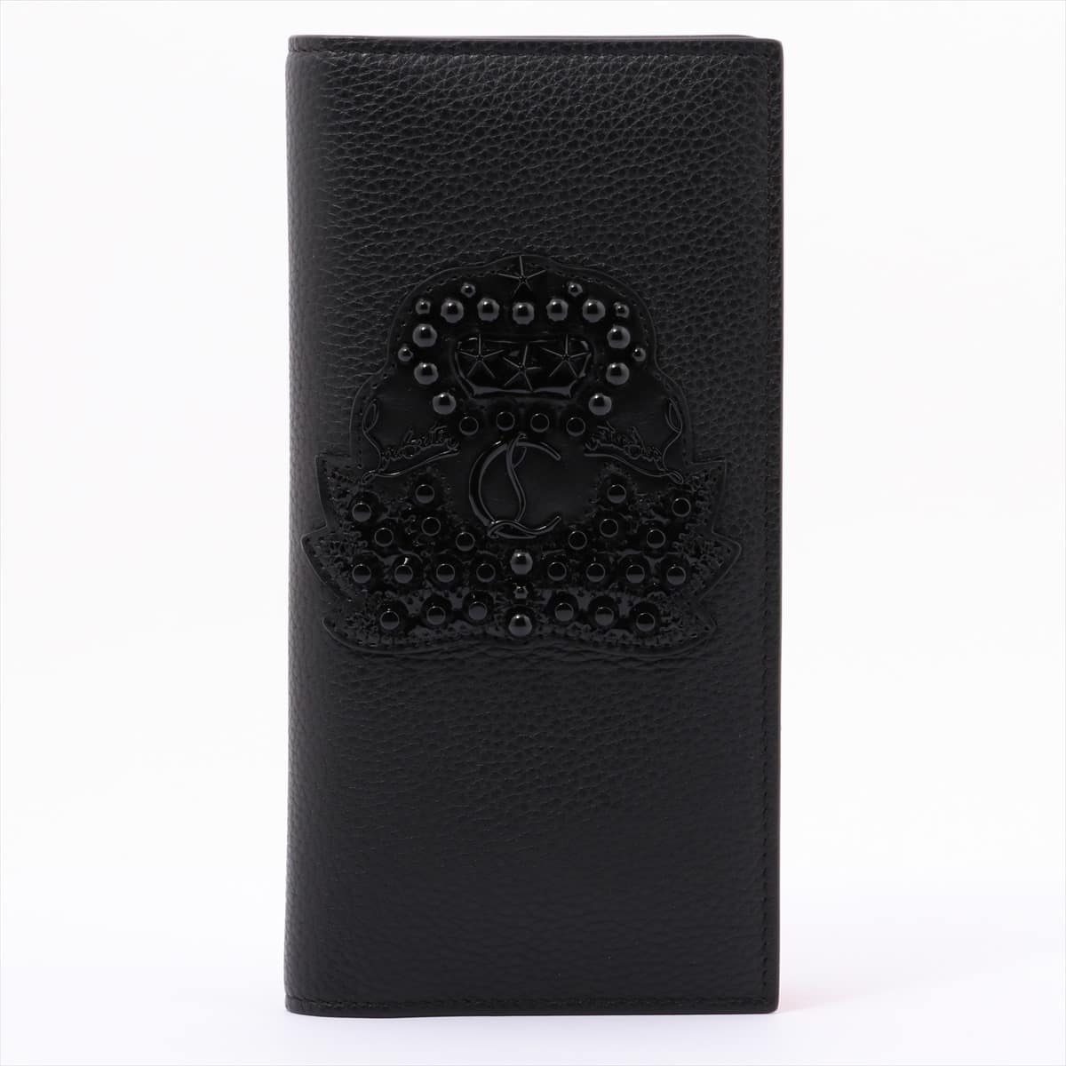 Christian Louboutin Studs Leather Wallet Black