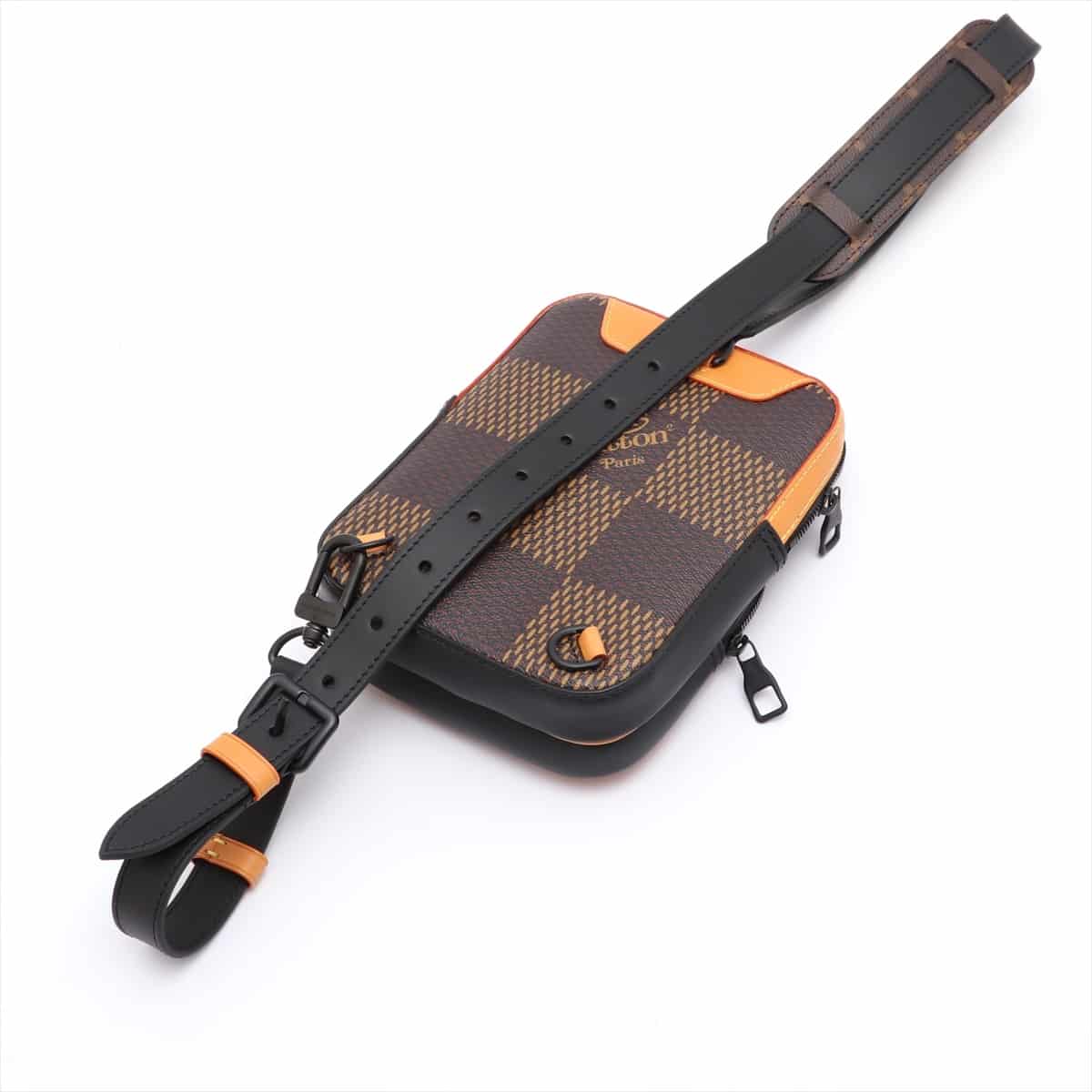 Louis Vuitton x NIGO Damier giant Amazon sling bag N40379 Brown