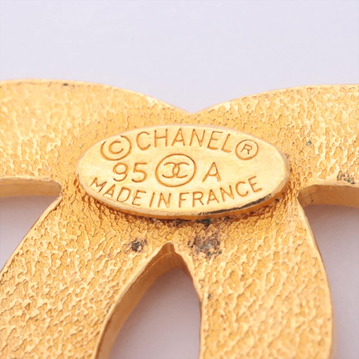 Chanel Coco Mark 95A Brooch GP Gold
