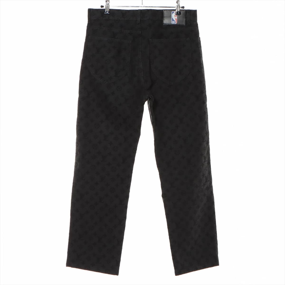 Louis Vuitton x NBA Monogram Cotton Denim pants 28 Men's Black  1A8H0R
