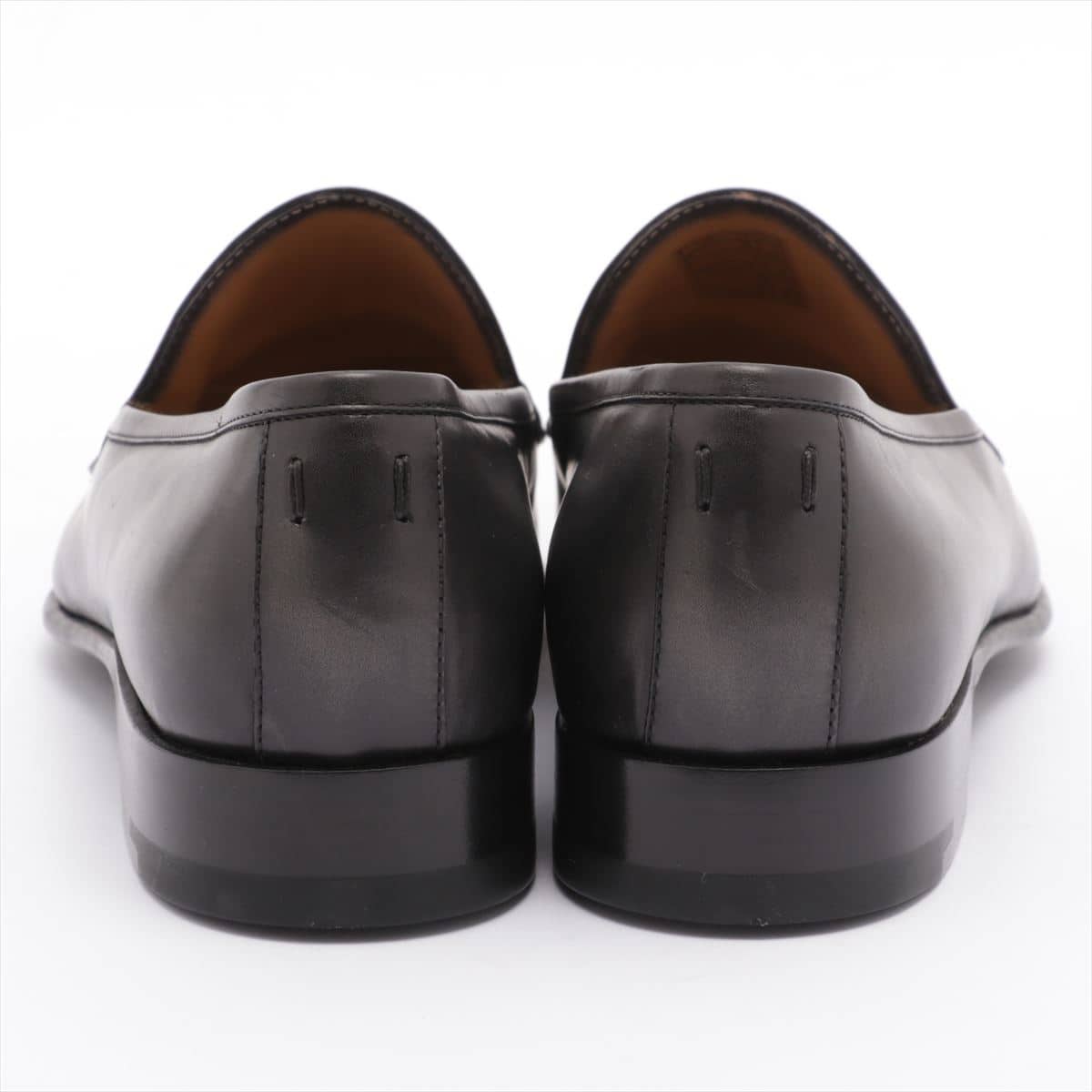 Louis Vuitton BA0062 Leather Loafer 35.5 Ladies' Black tassels