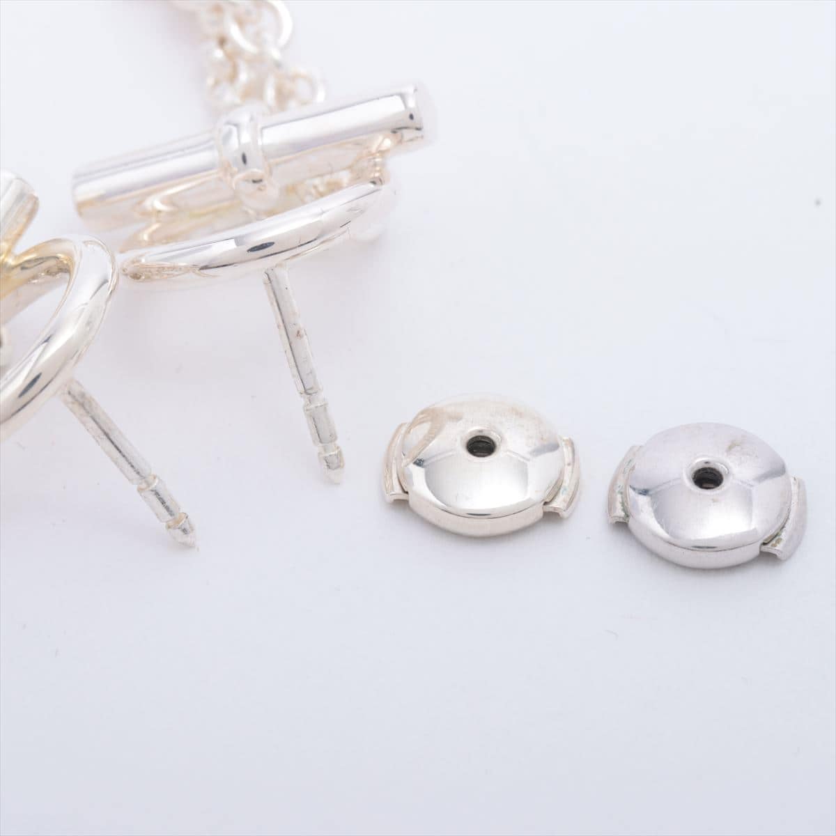 Hermès Chaîne d'Ancre Piercing jewelry 925 13.5g Silver