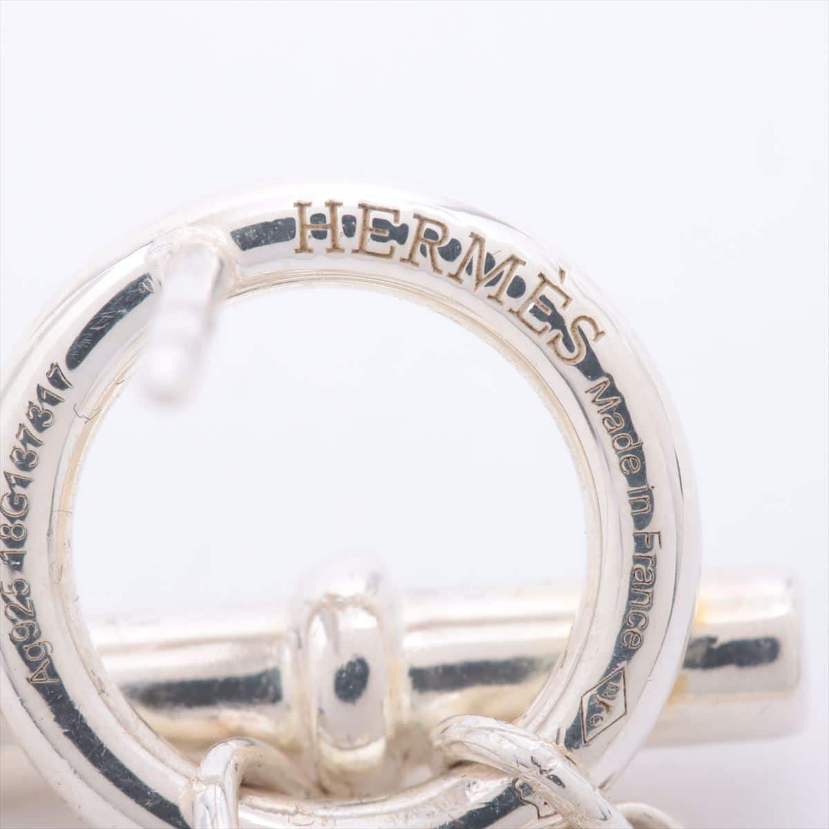 Hermès Chaîne d'Ancre Piercing jewelry 925 13.5g Silver
