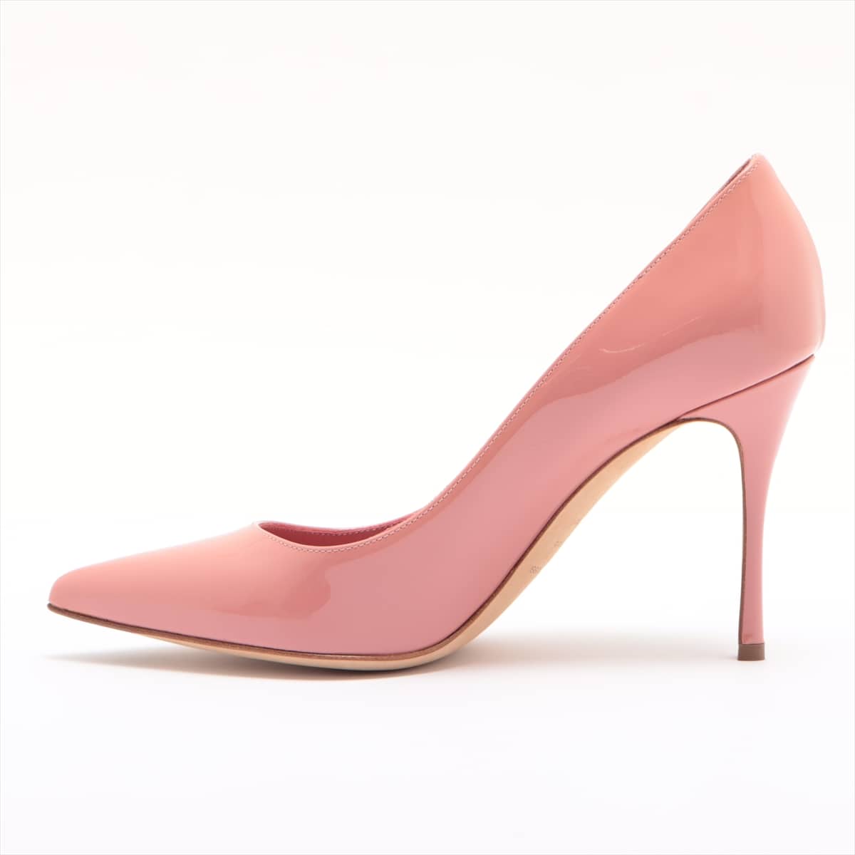 Sergio Rossi Patent leather Pumps 36.5 Ladies' Pink