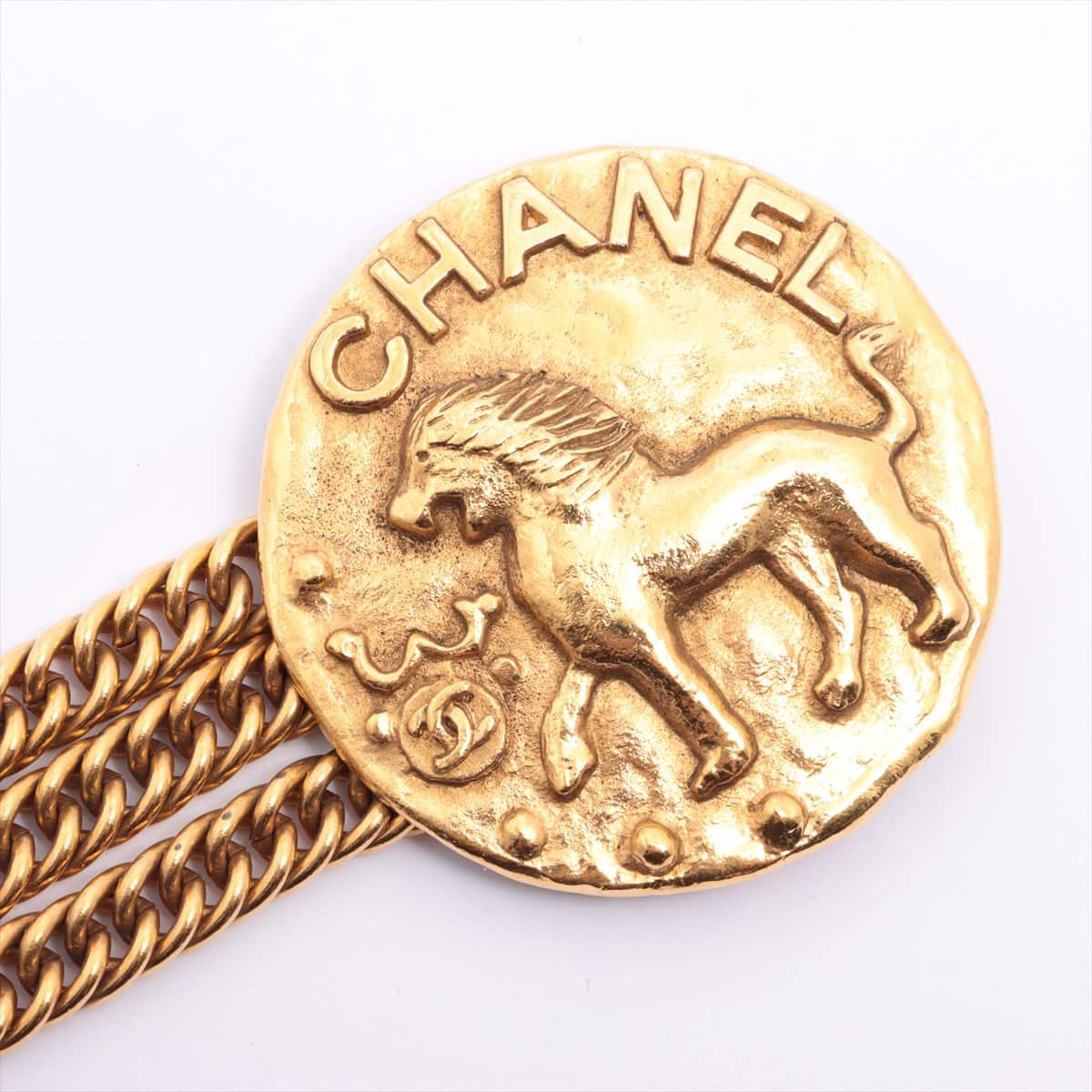 Chanel Coco Mark 23 Chain belt GP Gold