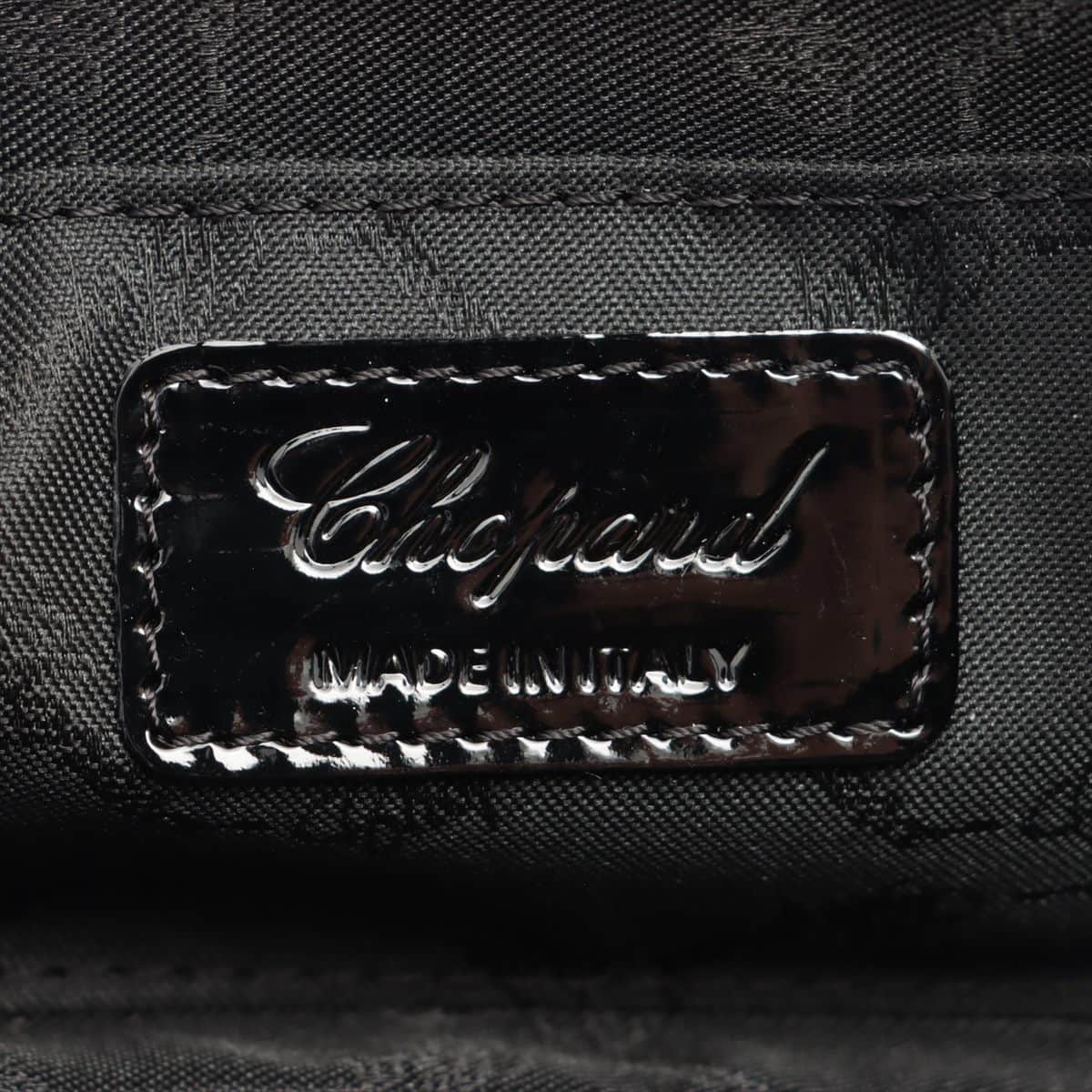 Chopard Evening Patent leather Clutch bag Black