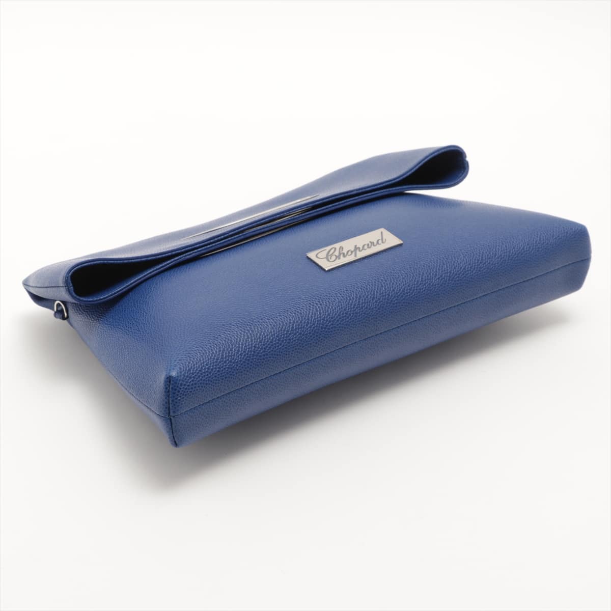 Chopard Lisbon Leather 2 WAY clutch bag Blue
