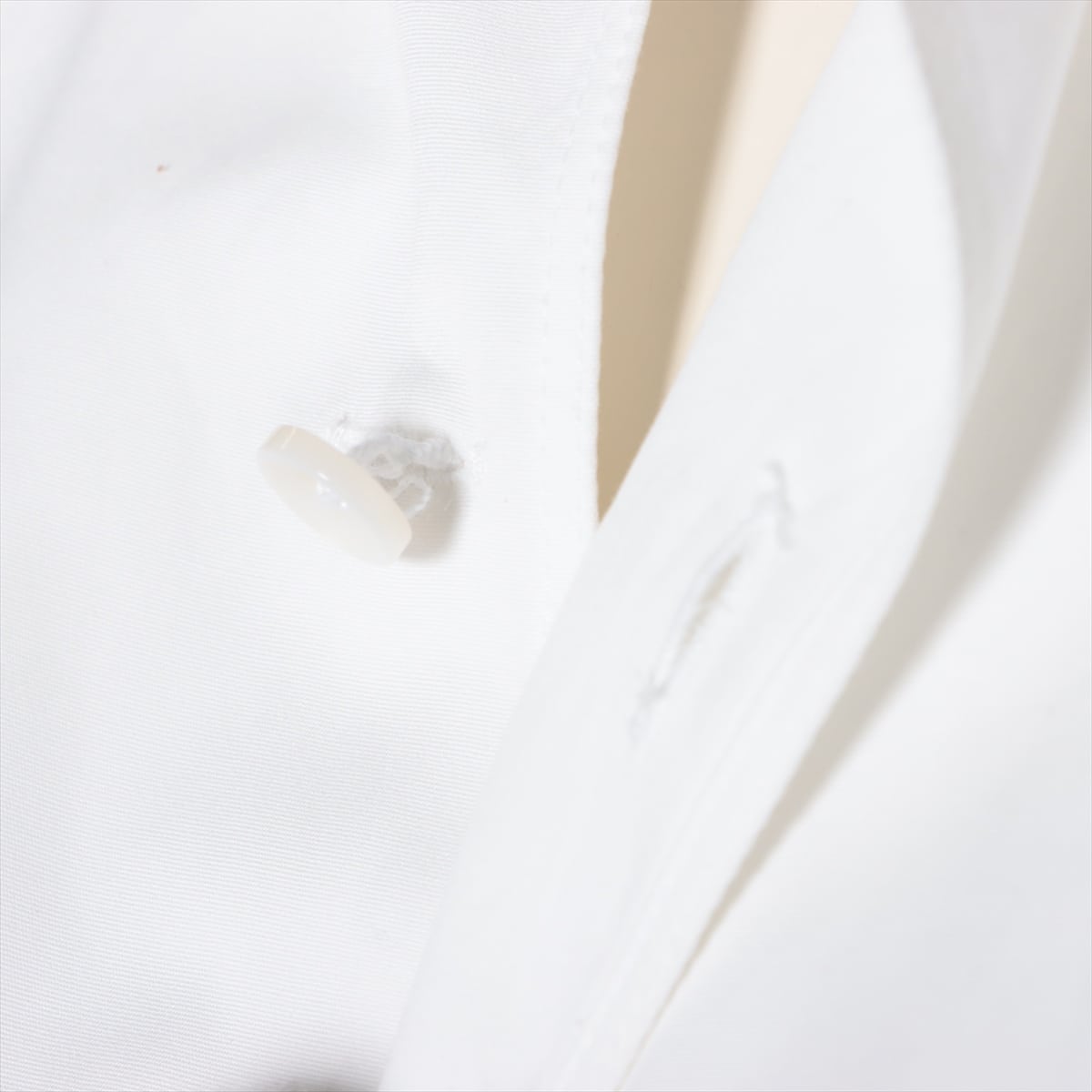 Maison Margiela Cotton Shirt dress Ladies' White