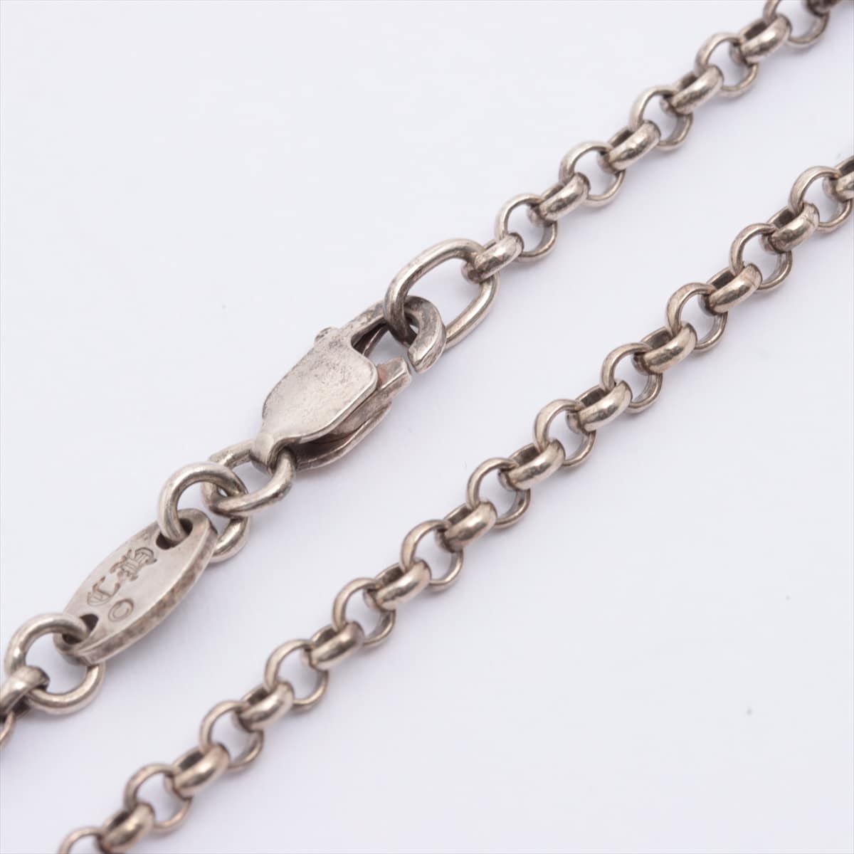 Chrome Hearts Roll Chain 18 Inches Necklace 925 5.2g