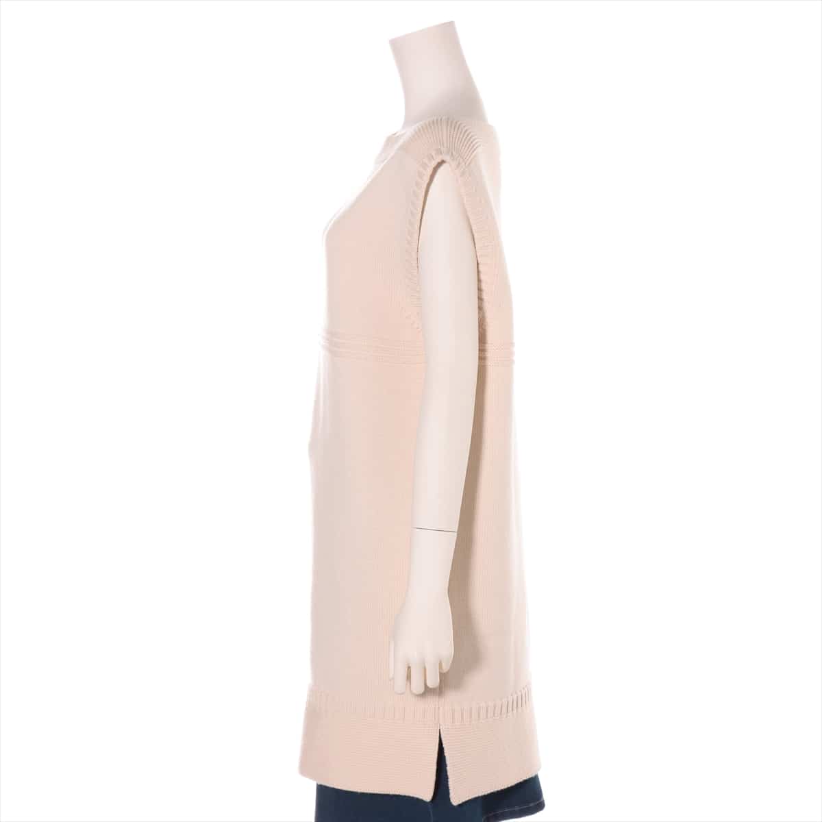 Chloe Wool Knit Vest M Ladies' Ivory