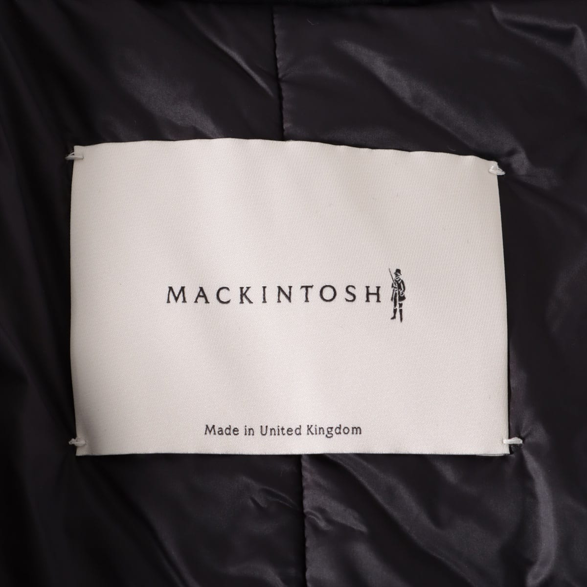 MACKINTOSH Wool Poncho Ladies' Black  Down