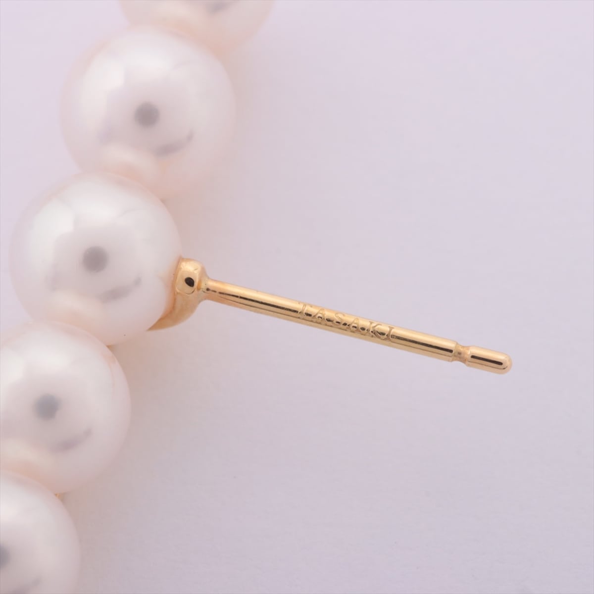 TASAKI Balance Plus Pearl Piercing jewelry 750(YG) Total 5.6g