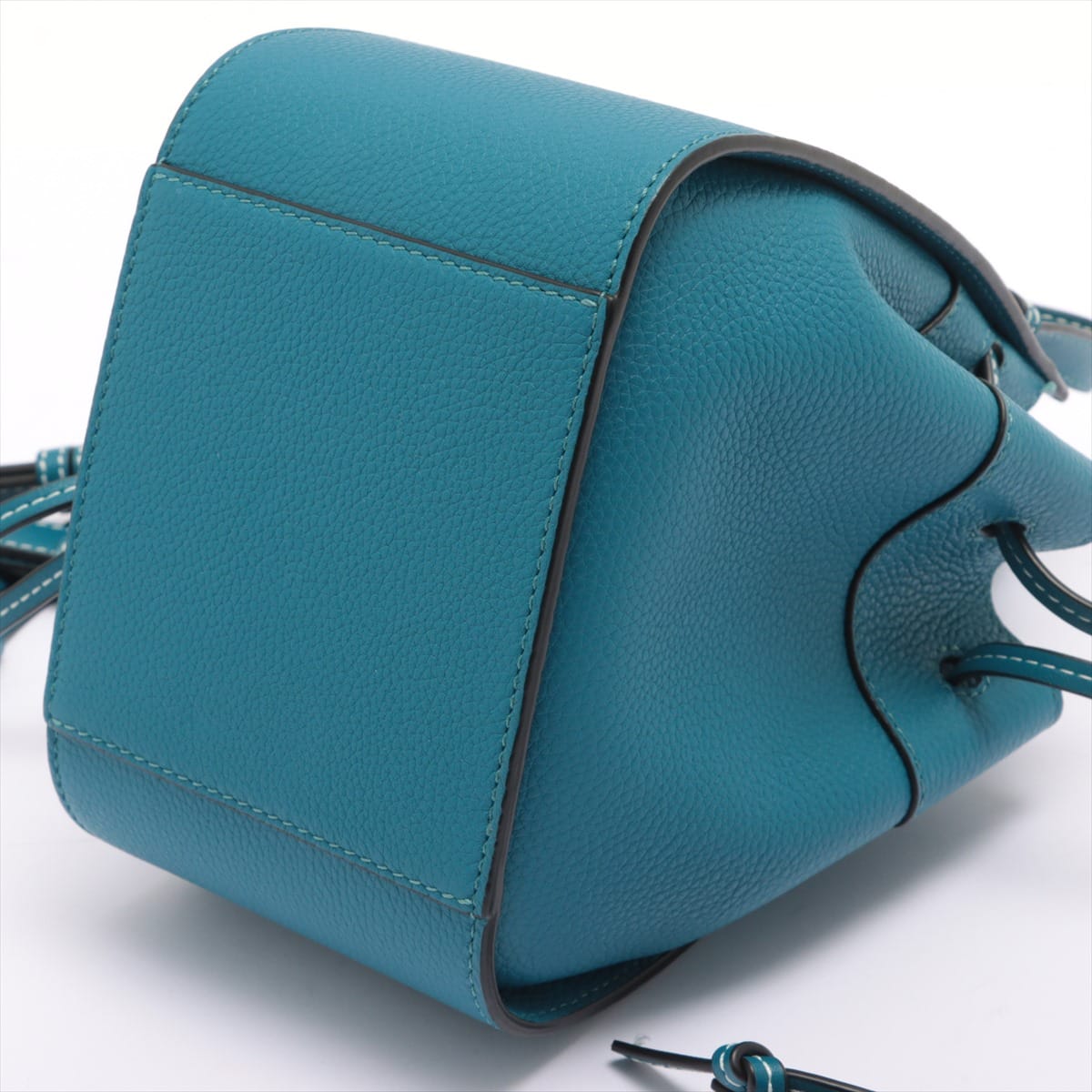Loewe Hammock Drawstring mini Leather 2way shoulder bag Blue
