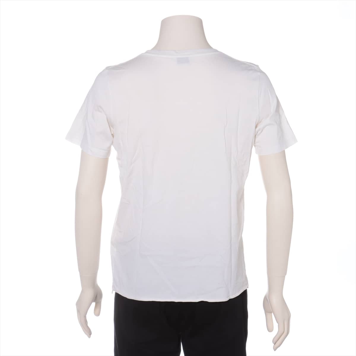 Saint Laurent Paris 17 years Cotton T-shirt S Men's White  Logo