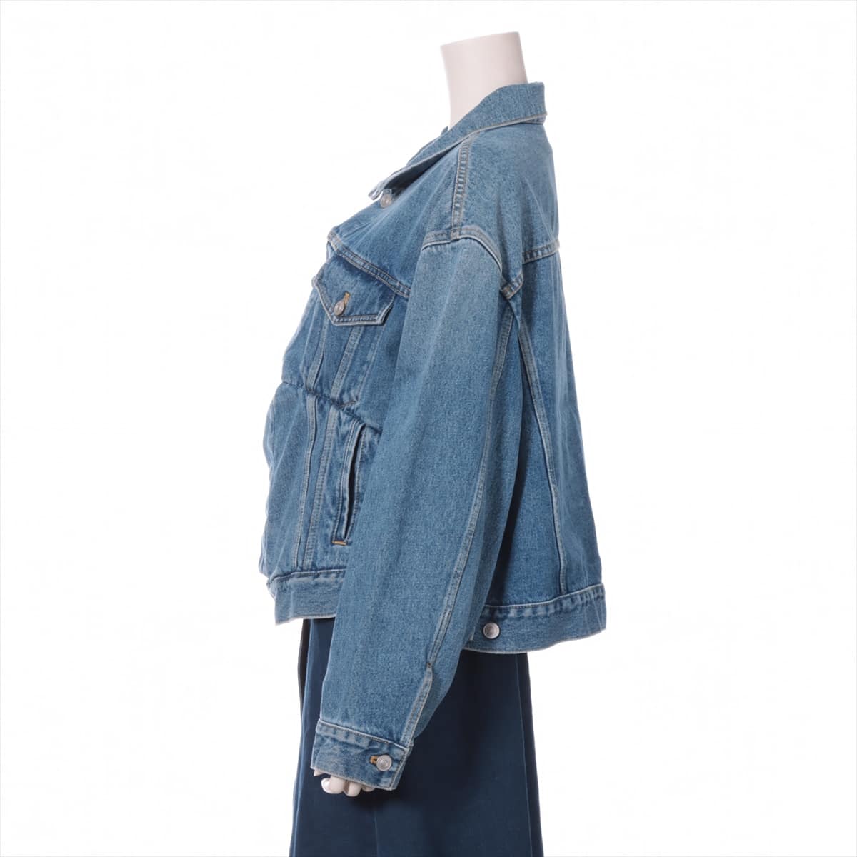 Balenciaga 16 years Cotton Denim jacket 36 Ladies' Blue  There are fragrance remnants