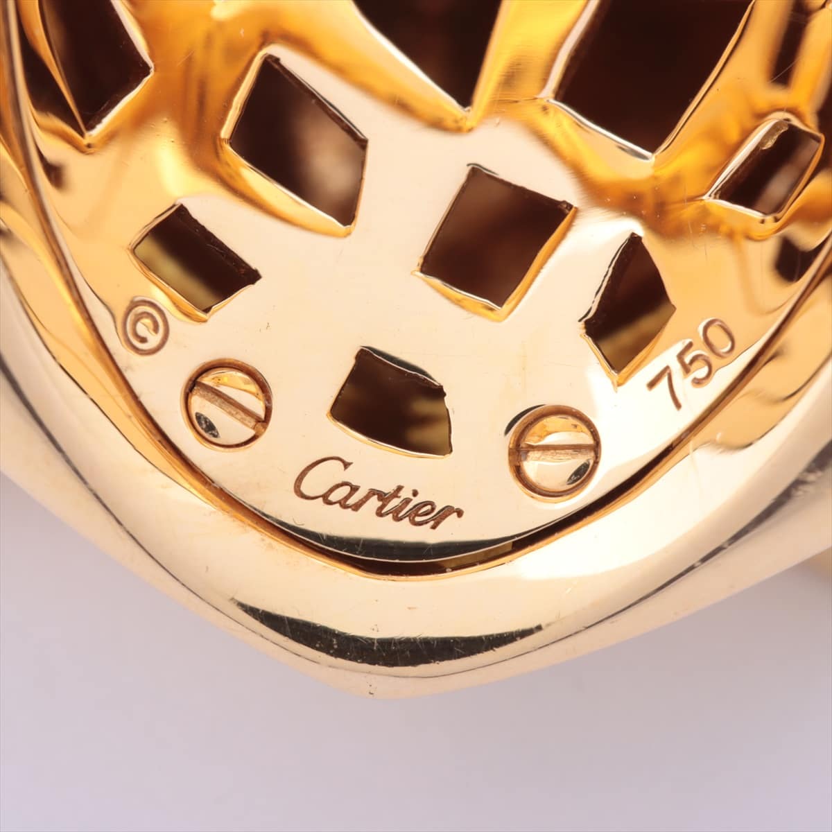 Cartier Panthère Doo Cartier Peridot Onyx rings 750 YG 60.2g 60