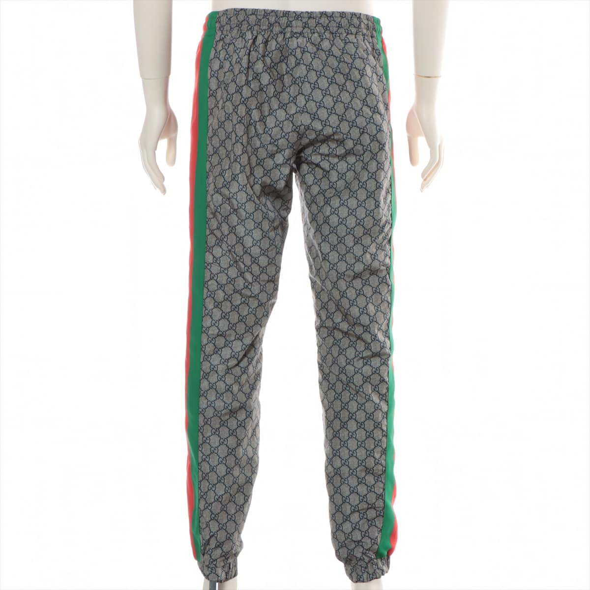 Gucci 19AW Nylon Track pants S Men's Navy blue  GG pattern