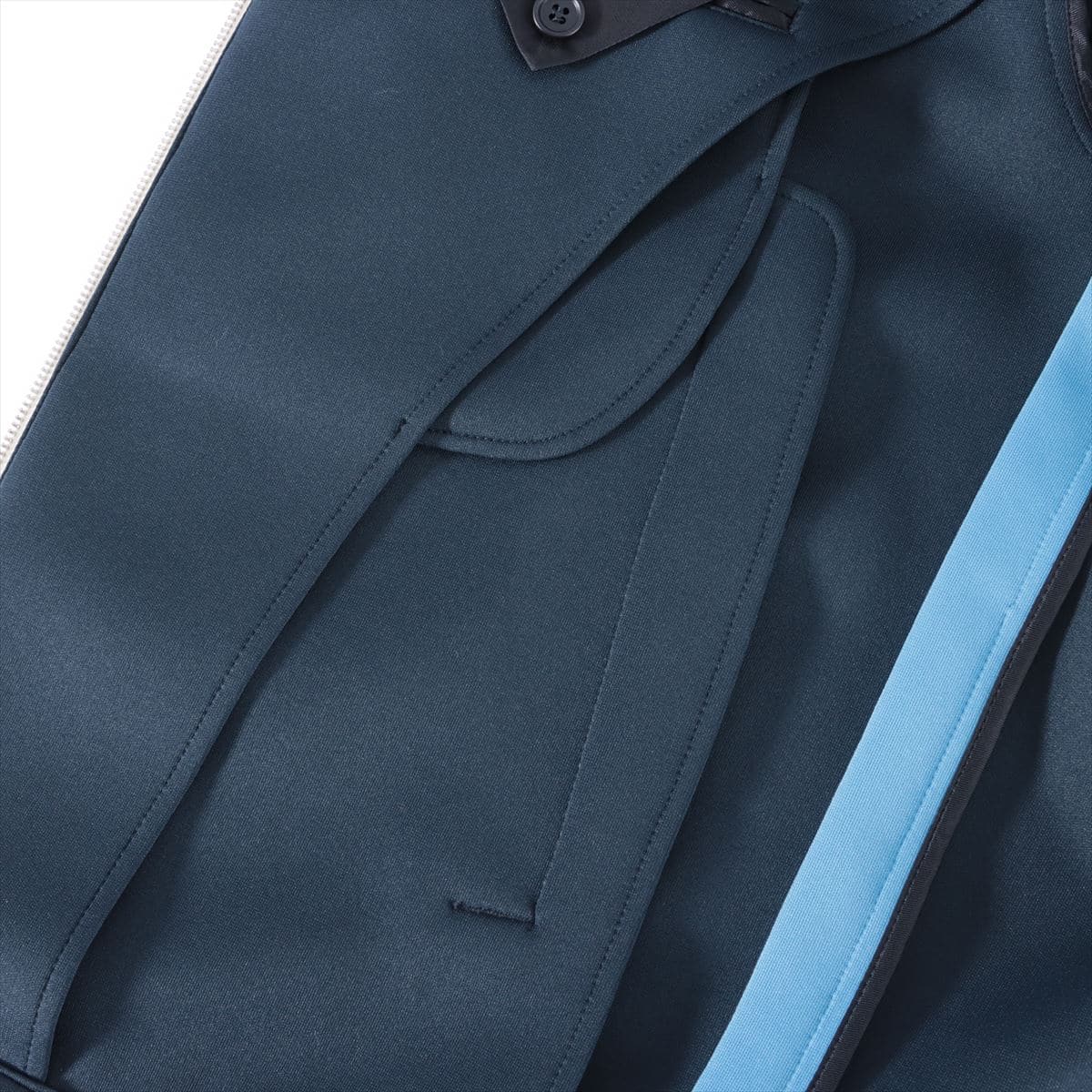 Prada 18 years Polyester Sweatsuit 46 Men's Navy blue