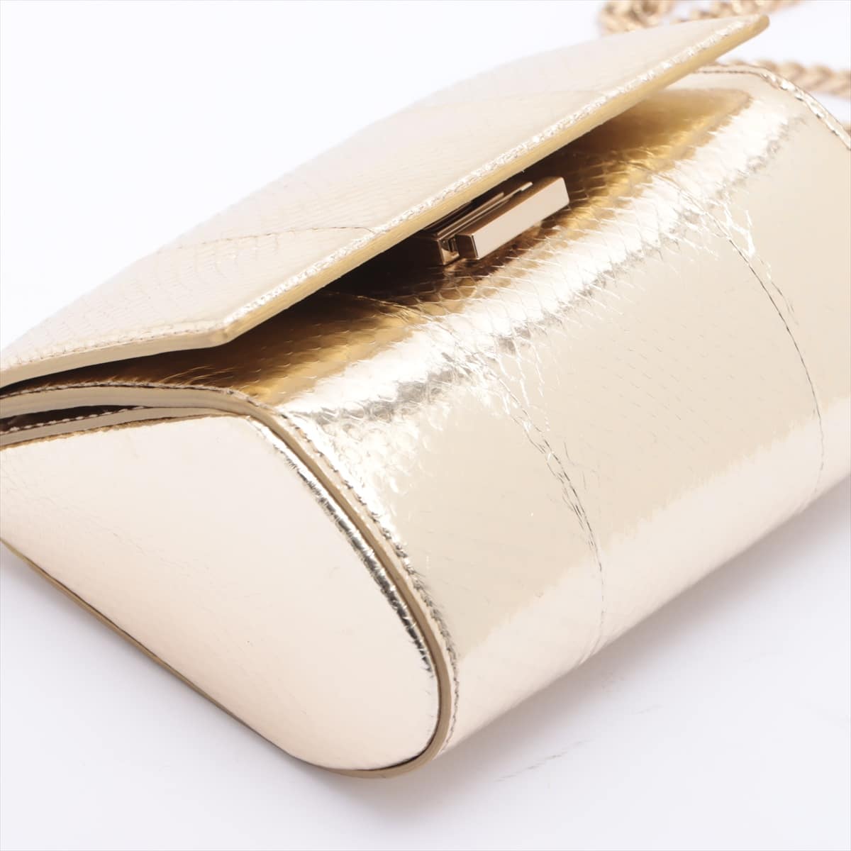 Givenchy Python Chain shoulder bag Gold