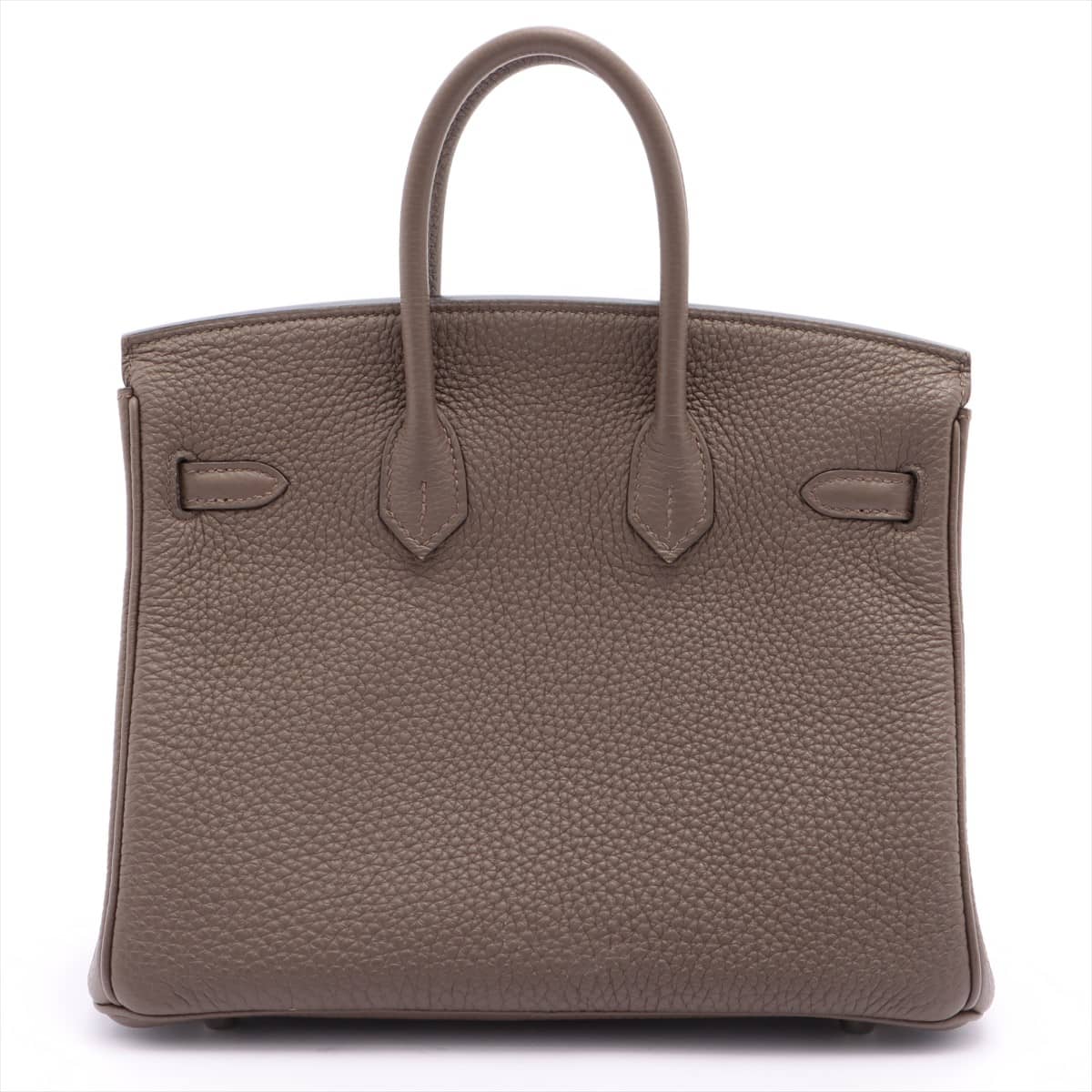 Hermès Birkin 25 Togo Toupe grey Silver Metal fittings □R: 2014