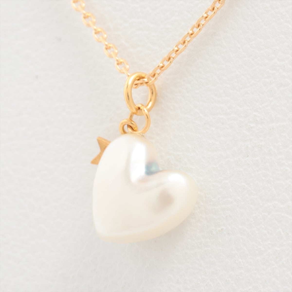 TASAKI TASAKI hearts Pearl Necklace 750YG