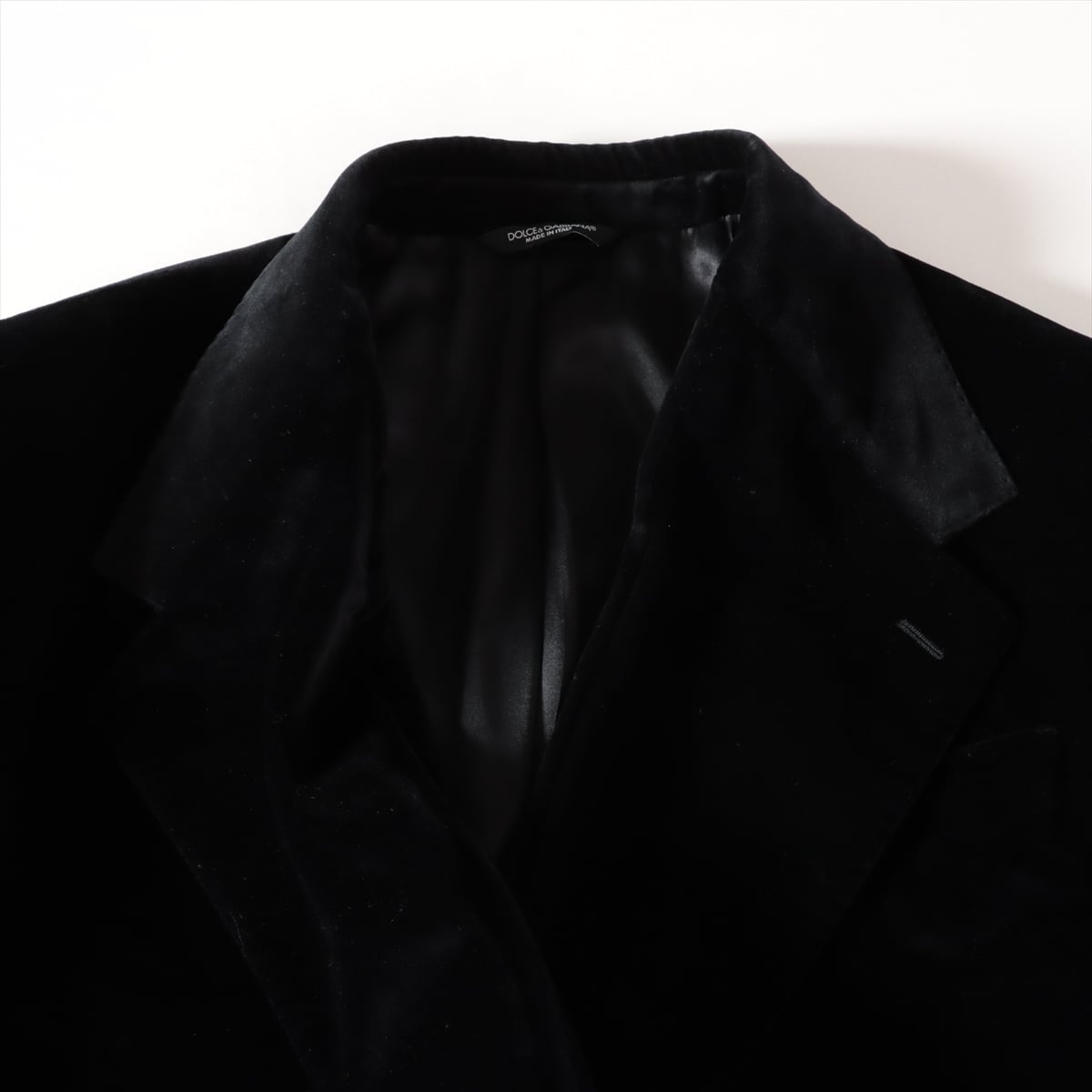Dolce & Gabbana Velour Jacket 50 Men's Black